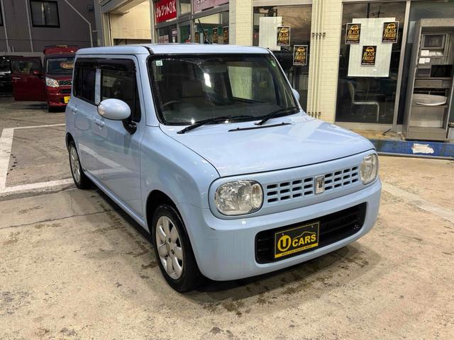 アルトラパン Ｘ　バックカメラ　ナビ　スマートキー　電動格納ミラー　ベンチシート　ＣＶＴ　盗難防止システム　ＡＢＳ　アルミホイール　衝突安全ボディ　エアコン　パワーステアリング　パワーウィンドウ（14枚目）