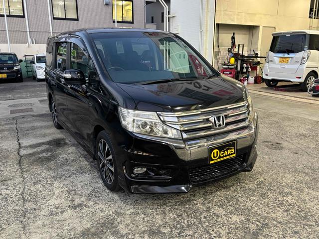 ステップワゴンスパーダ Z クールスピリット ドライブレコーダー ETC ナビ オートクルーズコントロール 両側電動スライドドア HID スマートキー アイドリングストップ 電動格納ミラー 3列シート CVT アルミホイール 盗難防止システム(14枚目)