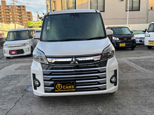 ｅＫスペースカスタム カスタムＴ　セーフティプラスエディション　全周囲カメラ　両側電動スライドドア　オートクルーズコントロール　衝突被害軽減システム　オートマチックハイビーム　ＬＥＤヘッドランプ　スマートキー　アイドリングストップ　電動格納ミラー　ベンチシート（13枚目）