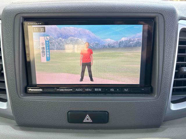 スペーシア Ｘ　両側スライド・片側電動　ナビ　ＴＶ　スマートキー　アイドリングストップ　電動格納ミラー　ベンチシート　ＣＶＴ　盗難防止システム　ＡＢＳ　ＣＤ　ＵＳＢ　衝突安全ボディ　エアコン　パワーステアリング（6枚目）