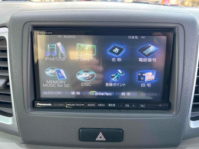 スペーシア Ｘ　両側スライド・片側電動　ナビ　ＴＶ　スマートキー　アイドリングストップ　電動格納ミラー　ベンチシート　ＣＶＴ　盗難防止システム　ＡＢＳ　ＣＤ　ＵＳＢ　衝突安全ボディ　エアコン　パワーステアリング（9枚目）