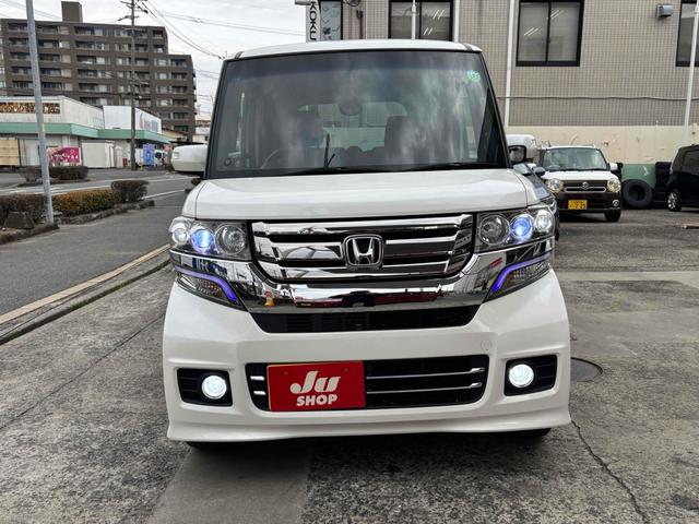 Ｎ－ＢＯＸカスタム Ｇ・Ｌパッケージ　バックカメラ　両側スライド・片側電動　ナビ　ＨＩＤ　スマートキー　アイドリングストップ　電動格納ミラー　ベンチシート　ＣＶＴ　盗難防止システム　ＡＢＳ　ＥＳＣ　アルミホイール　エアコン（13枚目）