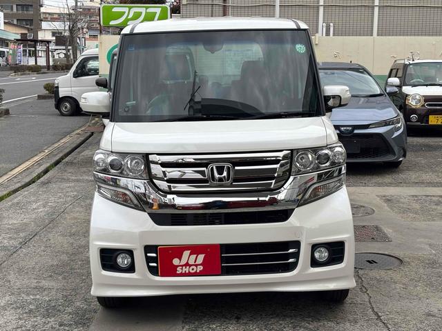 Ｎ－ＢＯＸカスタム Ｇ・Ｌパッケージ　バックカメラ　両側スライド・片側電動　ナビ　ＨＩＤ　スマートキー　アイドリングストップ　電動格納ミラー　ベンチシート　ＣＶＴ　盗難防止システム　ＡＢＳ　ＥＳＣ　アルミホイール　エアコン（14枚目）