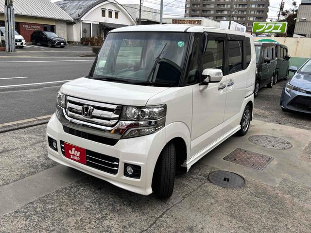 Ｎ－ＢＯＸカスタム Ｇ・Ｌパッケージ　バックカメラ　両側スライド・片側電動　ナビ　ＨＩＤ　スマートキー　アイドリングストップ　電動格納ミラー　ベンチシート　ＣＶＴ　盗難防止システム　ＡＢＳ　ＥＳＣ　アルミホイール　エアコン（43枚目）