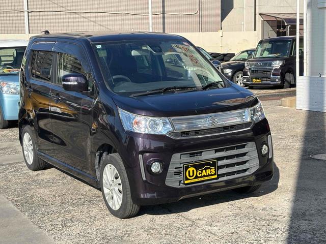 ワゴンＲスティングレー Ｘ　ＥＴＣ　ナビ　ＴＶ　衝突被害軽減システム　ＨＩＤ　スマートキー　アイドリングストップ　シートヒーター　ベンチシート　ＣＶＴ　盗難防止システム　ＡＢＳ　ＥＳＣ　アルミホイール　衝突安全ボディ　エアコン（12枚目）