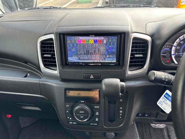 フレアワゴン ＸＧ　ＥＴＣ　バックカメラ　ナビ　ＴＶ　レーンアシスト　衝突被害軽減システム　オートライト　スマートキー　アイドリングストップ　電動格納ミラー　シートヒーター　ベンチシート　ＣＶＴ　盗難防止システム　ＡＢＳ（4枚目）