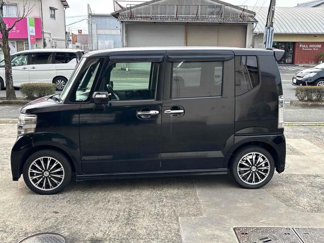 Ｎ－ＢＯＸカスタム Ｇ・ターボパッケージ　バックカメラ　両側電動スライドドア　ナビ　オートクルーズコントロール　オートライト　ＨＩＤ　スマートキー　アイドリングストップ　電動格納ミラー　ベンチシート　ターボ　ＣＶＴ　盗難防止システム　ＡＢＳ（16枚目）