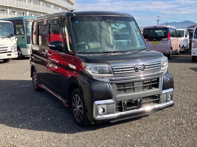 タント カスタムＸ　トップエディションＳＡＩＩＩ　ドライブレコーダー　ＥＴＣ　バックカメラ　両側スライド・片側電動　ナビ　衝突被害軽減システム　オートマチックハイビーム　オートライト　ＬＥＤヘッドランプ　スマートキー　アイドリングストップ（12枚目）