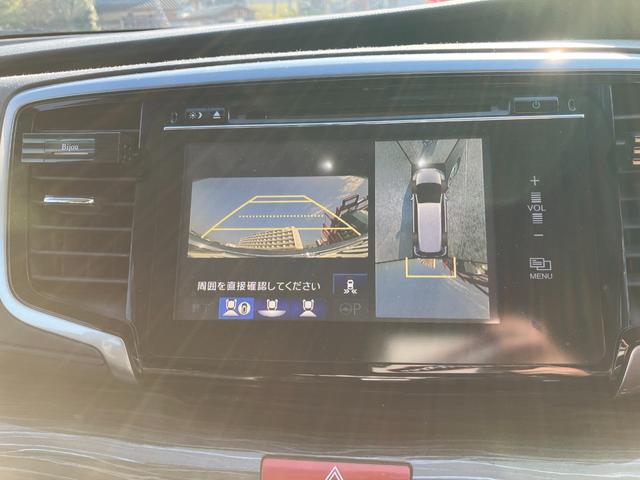 オデッセイ アブソルート・ＥＸ　本革シート　７人　ＥＴＣ　全周囲カメラ　ナビ　ＴＶ　オートクルーズコントロール　両側電動スライドドア　オートライト　ＬＥＤヘッドランプ　　電動格納ミラー　シートヒーター　後席モニター（4枚目）