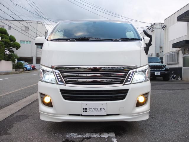 ＮＶ３５０キャラバンバン ロングライダープレミアムＧＸターボ　ブラックライン　新品デイトナホイール　ＴＯＹＯオープンカントリー　専用ロックナット　車検Ｒ８年７月　ベッドキット　プッシュスタートシステム　カプロンシート　サブウーファー　リアスピーカー（3枚目）