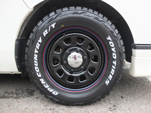 ＮＶ３５０キャラバンバン ロングライダープレミアムＧＸターボ　ブラックライン　新品デイトナホイール　ＴＯＹＯオープンカントリー　専用ロックナット　車検Ｒ８年７月　ベッドキット　プッシュスタートシステム　カプロンシート　サブウーファー　リアスピーカー（23枚目）