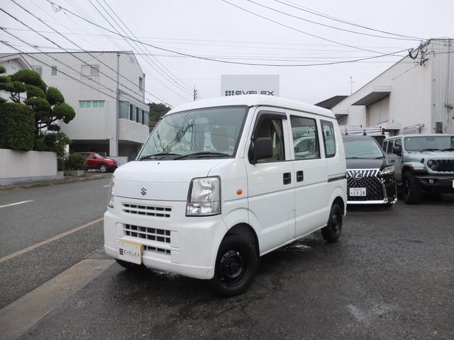 エブリイ ＰＡ　車検９年６月　革調シートカバー　新品タイヤ４本　ＬＥＤヘッドライト　ＥＴＣ　ポジション　ナンバー灯ＬＥＤ　エアコン　パワステ　集中ドアロック　ＳＵＺＵＫＩ保証書　整備記録簿　取説（2枚目）
