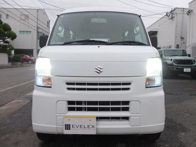エブリイ ＰＡ　車検９年６月　革調シートカバー　新品タイヤ４本　ＬＥＤヘッドライト　ＥＴＣ　ポジション　ナンバー灯ＬＥＤ　エアコン　パワステ　集中ドアロック　ＳＵＺＵＫＩ保証書　整備記録簿　取説（3枚目）