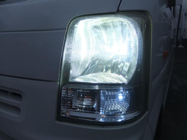 エブリイ ＰＡ　車検９年６月　革調シートカバー　新品タイヤ４本　ＬＥＤヘッドライト　ＥＴＣ　ポジション　ナンバー灯ＬＥＤ　エアコン　パワステ　集中ドアロック　ＳＵＺＵＫＩ保証書　整備記録簿　取説（19枚目）