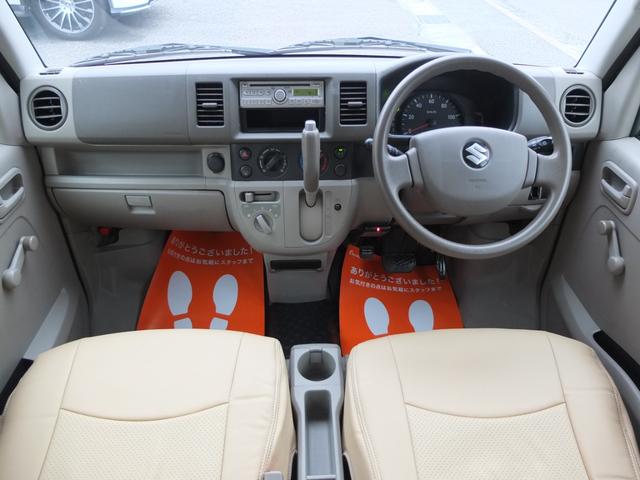 エブリイ ＰＡ　車検９年６月　革調シートカバー　新品タイヤ４本　ＬＥＤヘッドライト　ＥＴＣ　ポジション　ナンバー灯ＬＥＤ　エアコン　パワステ　集中ドアロック　ＳＵＺＵＫＩ保証書　整備記録簿　取説（24枚目）
