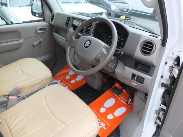 エブリイ ＰＡ　車検９年６月　革調シートカバー　新品タイヤ４本　ＬＥＤヘッドライト　ＥＴＣ　ポジション　ナンバー灯ＬＥＤ　エアコン　パワステ　集中ドアロック　ＳＵＺＵＫＩ保証書　整備記録簿　取説（25枚目）