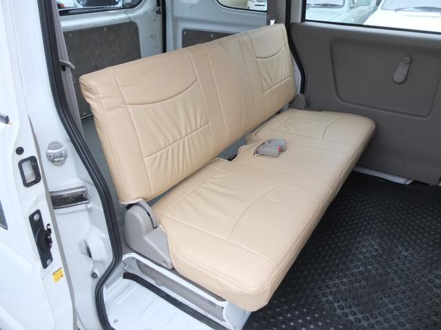 エブリイ ＰＡ　車検９年６月　革調シートカバー　新品タイヤ４本　ＬＥＤヘッドライト　ＥＴＣ　ポジション　ナンバー灯ＬＥＤ　エアコン　パワステ　集中ドアロック　ＳＵＺＵＫＩ保証書　整備記録簿　取説（40枚目）