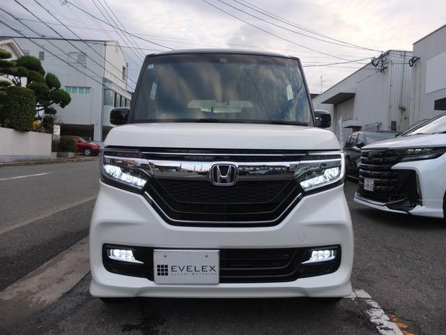 Ｎ－ＢＯＸカスタム Ｇ・Ｌターボホンダセンシング　純正大型ナビ　ドラレコ前後カメラ　両側電動スライドドア　アレルクリーンプラスシート　３６０度スーパーＵＶＩＲカットパッケージ　ＨＯＮＤＡ保証書　整備記録簿　取説　スペアスマートキー（3枚目）