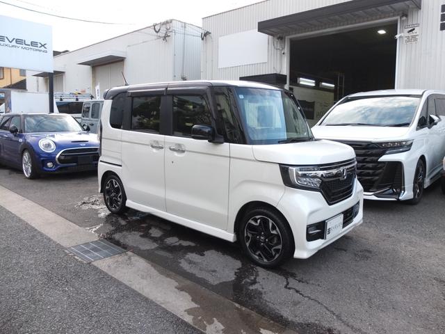 Ｎ－ＢＯＸカスタム Ｇ・Ｌターボホンダセンシング　純正大型ナビ　ドラレコ前後カメラ　両側電動スライドドア　アレルクリーンプラスシート　３６０度スーパーＵＶＩＲカットパッケージ　ＨＯＮＤＡ保証書　整備記録簿　取説　スペアスマートキー（7枚目）