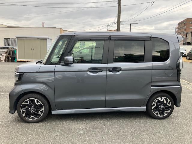 Ｎ－ＢＯＸカスタム Ｇ・Ｌターボホンダセンシング　衝突軽減ブレーキ　純正メモリナビ　バックカメラ　ＥＴＣ　両側パワスラ　クルーズコントロール　レーンキープアシスト　ハーフレザーシート　ＬＥＤヘッドライト　フォグランプ　ウィンカーミラー　オートライト（11枚目）