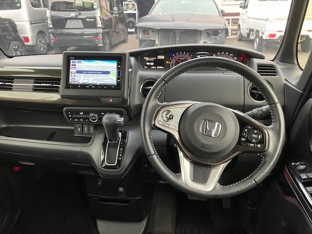 Ｎ－ＢＯＸカスタム Ｇ・Ｌターボホンダセンシング　衝突軽減ブレーキ　純正メモリナビ　バックカメラ　ＥＴＣ　両側パワスラ　クルーズコントロール　レーンキープアシスト　ハーフレザーシート　ＬＥＤヘッドライト　フォグランプ　ウィンカーミラー　オートライト（45枚目）