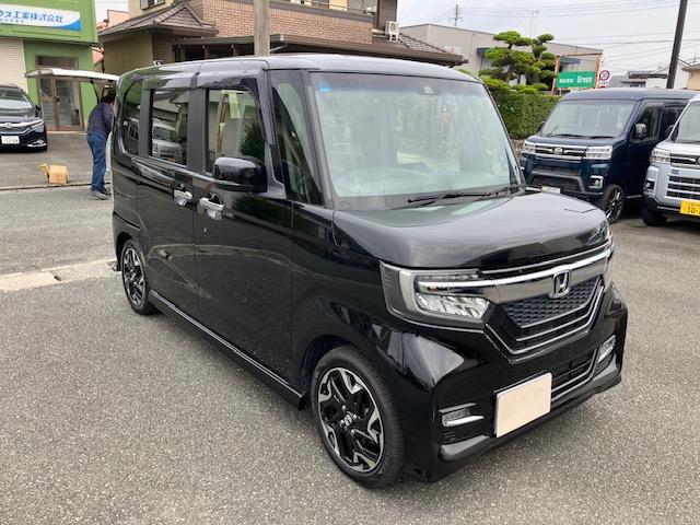 Ｎ－ＢＯＸカスタム Ｇ・Ｌターボホンダセンシング　衝突軽減ブレーキ　社外ナビ　バックカメラ　ＥＴＣ　両側パワスラ　クルーズコントロール　レーンキープアシスト　ハーフレザーシート　ＬＥＤヘッドライト　フォグランプ　ウィンカーミラー　オートライト（9枚目）