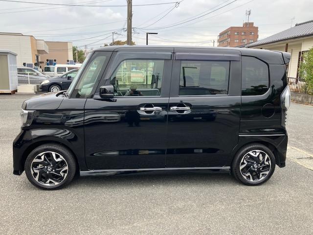 Ｎ－ＢＯＸカスタム Ｇ・Ｌターボホンダセンシング　衝突軽減ブレーキ　社外ナビ　バックカメラ　ＥＴＣ　両側パワスラ　クルーズコントロール　レーンキープアシスト　ハーフレザーシート　ＬＥＤヘッドライト　フォグランプ　ウィンカーミラー　オートライト（14枚目）