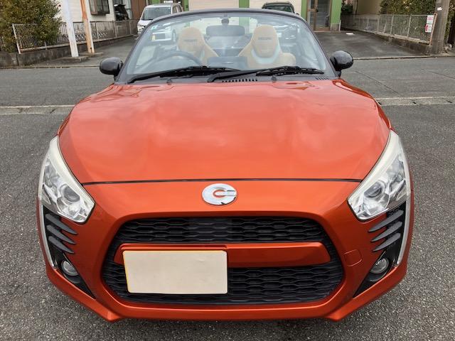 コペン ローブ　Ｓ　５速ＭＴ　ターボ　純正レカロ　シートヒーター　ビルシュタイン足廻り　社外ナビ　フルセグＴＶ　ＥＴＣ　スマートキー　ＬＥＤヘッドライト　純正１６ＡＷ　電動オープン問題無し！　エンジンマウント交換済！（2枚目）