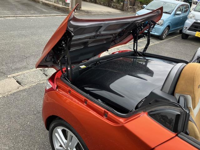 コペン ローブ　Ｓ　５速ＭＴ　ターボ　純正レカロ　シートヒーター　ビルシュタイン足廻り　社外ナビ　フルセグＴＶ　ＥＴＣ　スマートキー　ＬＥＤヘッドライト　純正１６ＡＷ　電動オープン問題無し！　エンジンマウント交換済！（15枚目）