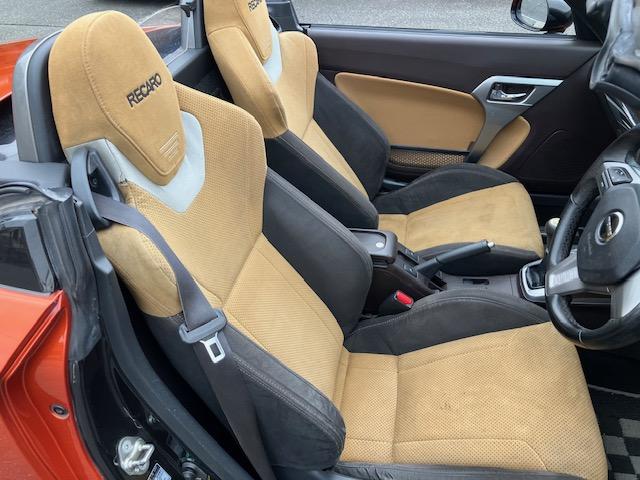 コペン ローブ　Ｓ　５速ＭＴ　ターボ　純正レカロ　シートヒーター　ビルシュタイン足廻り　社外ナビ　フルセグＴＶ　ＥＴＣ　スマートキー　ＬＥＤヘッドライト　純正１６ＡＷ　電動オープン問題無し！　エンジンマウント交換済！（39枚目）