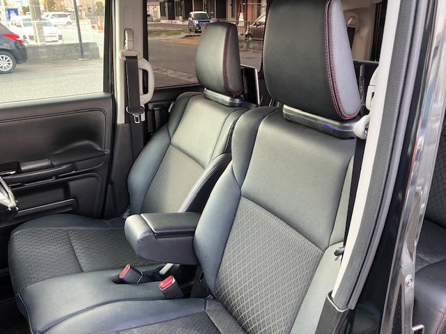 スペーシアカスタム ハイブリッドＸＳターボ　４ＷＤ　純正８インチナビ　ドラレコ　後席モニターＸ２　衝突軽減ブレーキ　全方位カメラ　ＨＵＤ　ＬＥＤヘッドライト＆フォグ　両側パワスラ　スマートキーＸ２　ハーフレザーシート　１５ＡＷ　１年保証付き（37枚目）