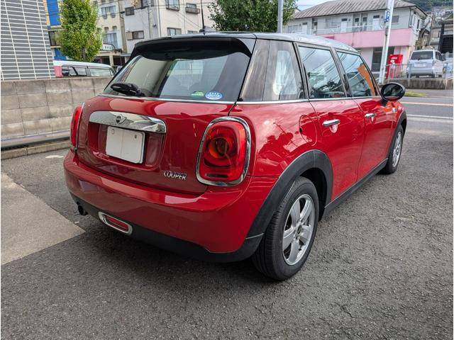 ＭＩＮＩ クーパー　クーパー（５名）　禁煙　ナビ　Ｂｌｕｅｔｏｏｔｈ接続　スマートキー（5枚目）