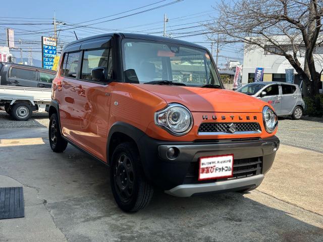 ハスラー Ｆリミテッド　ツートン　ナビＴＶ　Ｂｌｕｅｔｏｏｔｈ　ＨＩＤ　ＥＴＣ　衝突軽減ブレーキ　前席シートヒーター（2枚目）