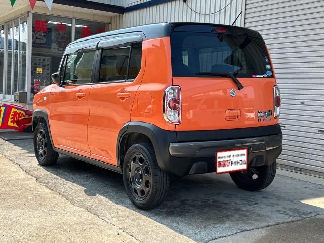 ハスラー Ｆリミテッド　ツートン　ナビＴＶ　Ｂｌｕｅｔｏｏｔｈ　ＨＩＤ　ＥＴＣ　衝突軽減ブレーキ　前席シートヒーター（5枚目）