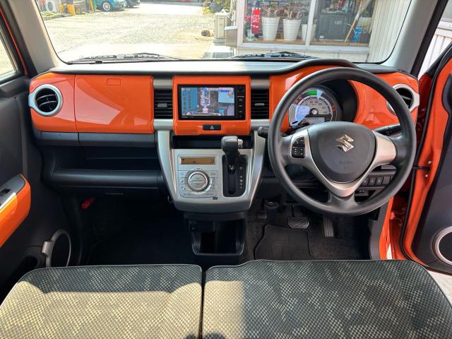 ハスラー Ｆリミテッド　ツートン　ナビＴＶ　Ｂｌｕｅｔｏｏｔｈ　ＨＩＤ　ＥＴＣ　衝突軽減ブレーキ　前席シートヒーター（9枚目）