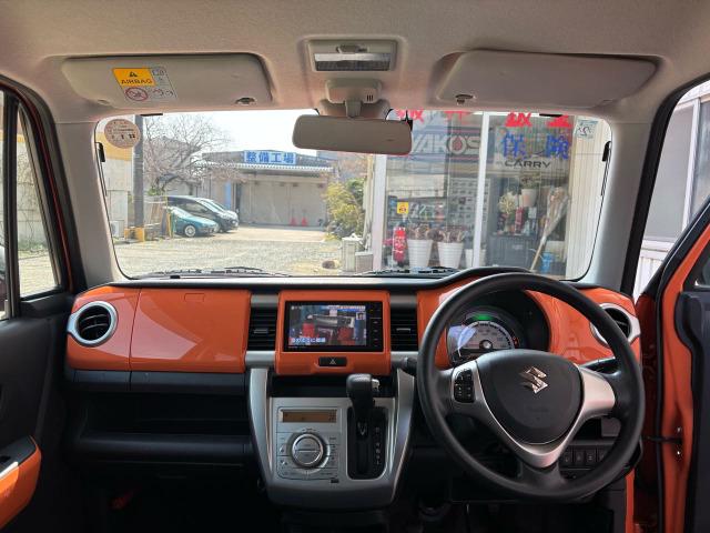 ハスラー Ｆリミテッド　ツートン　ナビＴＶ　Ｂｌｕｅｔｏｏｔｈ　ＨＩＤ　ＥＴＣ　衝突軽減ブレーキ　前席シートヒーター（10枚目）