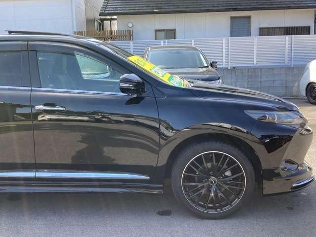 ハリアー エレガンス　純正ナビ地デジＴＶ／Ｂｌｕｅｔｏｏｔｈ／バックカメラ／ＥＴＣ／スマートキー／プッシュスターター／車検２年付／サンルーフ／モデリスタフルエアロ／プレシャス２０インチＡＷ／ＬＥＤヘッドライト（27枚目）