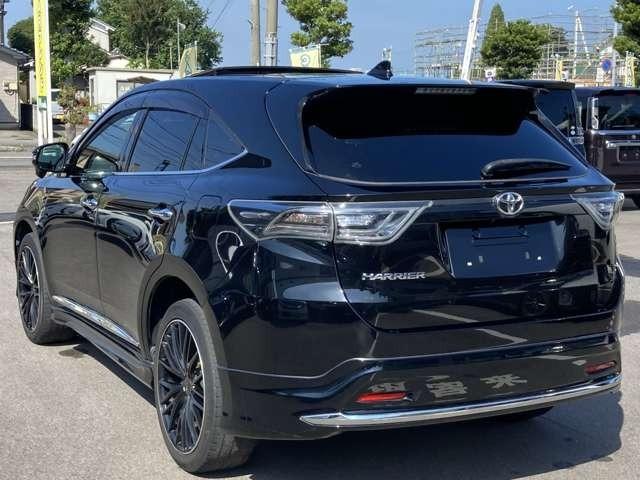 ハリアー エレガンス　純正ナビ地デジＴＶ／Ｂｌｕｅｔｏｏｔｈ／バックカメラ／ＥＴＣ／スマートキー／プッシュスターター／車検２年付／サンルーフ／モデリスタフルエアロ／プレシャス２０インチＡＷ／ＬＥＤヘッドライト（32枚目）