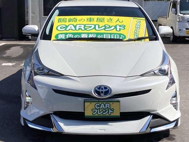 プリウス S フルエアロ/LEDヘッドライト/デイライト/純正ナビ地デジTV/Bluetooth/バックカメラ/車検2年付/ドライブレコーダー/ETC/スマートキー/プッシュスターター(3枚目)