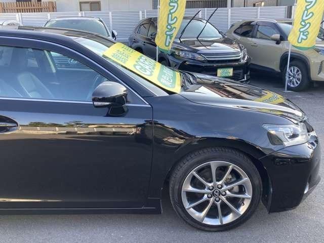 ＣＴ ＣＴ２００ｈ　クリエイティブ　テキスタイルインテリア　純正ナビ地デジＴＶ　バックカメラ　Ｂｌｕｅｔｏｏｔｈ　革シート　スマートキー　ＥＴＣ　プッシュスターター　ＬＥＤヘッドライト　ローダウン　アルミ（28枚目）