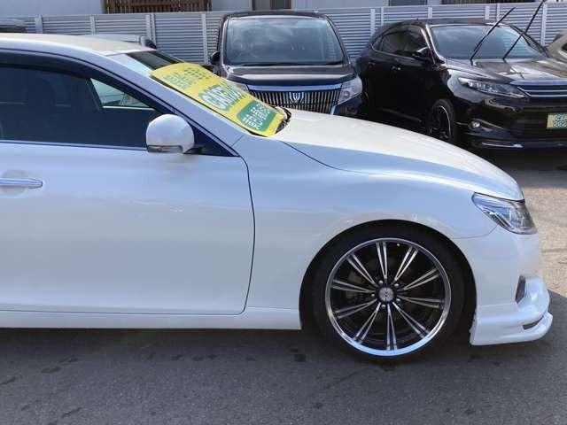 マークX 250G 純正ナビ地デジTV/Bluetooth/バックカメラ/ETC/スマートキー/エアロ/ローダウン/社外19インチAW/HIDヘッドライト(27枚目)