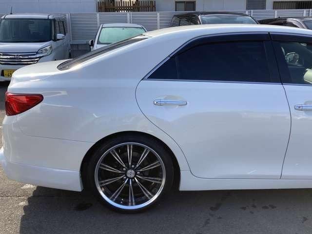 マークX 250G 純正ナビ地デジTV/Bluetooth/バックカメラ/ETC/スマートキー/エアロ/ローダウン/社外19インチAW/HIDヘッドライト(28枚目)