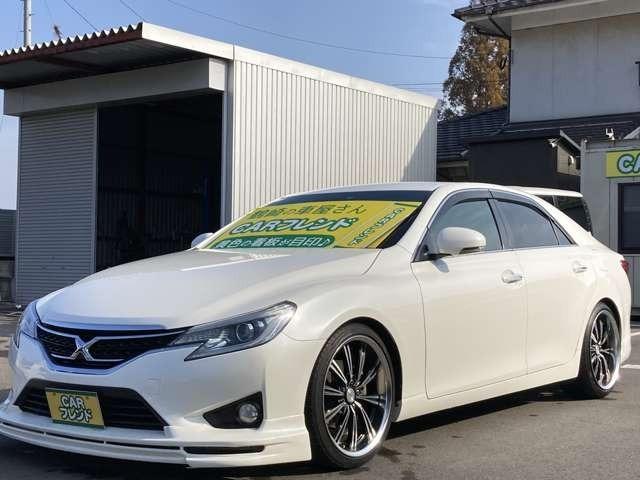 マークX 250G 純正ナビ地デジTV/Bluetooth/バックカメラ/ETC/スマートキー/エアロ/ローダウン/社外19インチAW/HIDヘッドライト(34枚目)