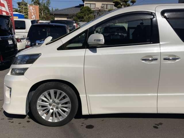 ヴェルファイア 2.4Z 両側電動スライドドア ナビ地デジTV バックカメラ Bluetooth 後席モニター ETC スマートキー プッシュスターター HIDヘッドライト 車検2年付(34枚目)