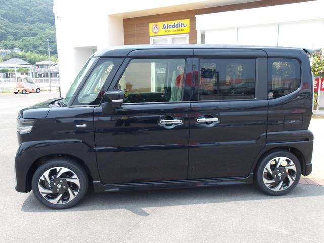 スペーシアカスタム ハイブリッドＸＳ　届出済未使用車・スマートキー・両側パワスラ・ハンドルヒーター・シートヒーター・リアサーキュレーター・ＬＥＤヘッドライト・純正アルミホイール・オットマン（2枚目）