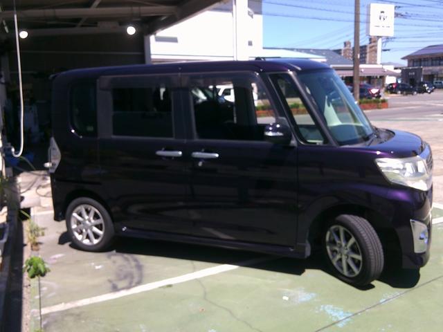 タント カスタムＸ　スマートキー　パワースライドドア　純正アルミ　ＬＥＤヘッドライト　フォグライト　ＣＤオーディオ（2枚目）