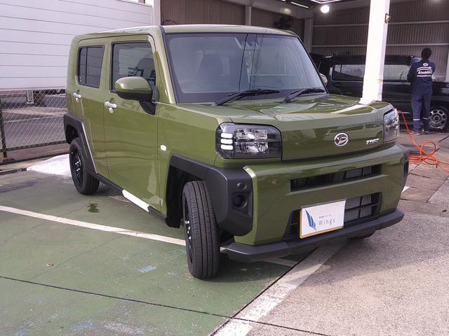 タフト X 届出済み未使用車 スマートキー バックカメラ LEDヘッドライト フロアマット スマートアシスト パノラマルーフ(14枚目)