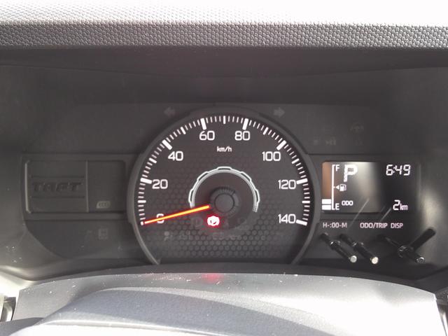 タフト X 届出済み未使用車 スマートキー バックカメラ LEDヘッドライト フロアマット スマートアシスト パノラマルーフ(20枚目)