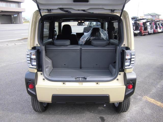 タフト G 届出済み未使用車 スマートアシスト スマートキー シートヒーター LEDヘッドライト パノラマルーフ バックカメラ ルーフレール フロアマット 純正アルミホイール(9枚目)