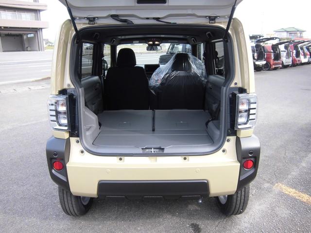 タフト G 届出済み未使用車 スマートアシスト スマートキー シートヒーター LEDヘッドライト パノラマルーフ バックカメラ ルーフレール フロアマット 純正アルミホイール(20枚目)